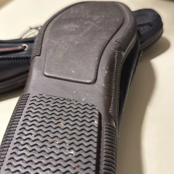 Ralph Lauren “Polo Country” black boat shoe Sz 10 - Picture 5 of 8